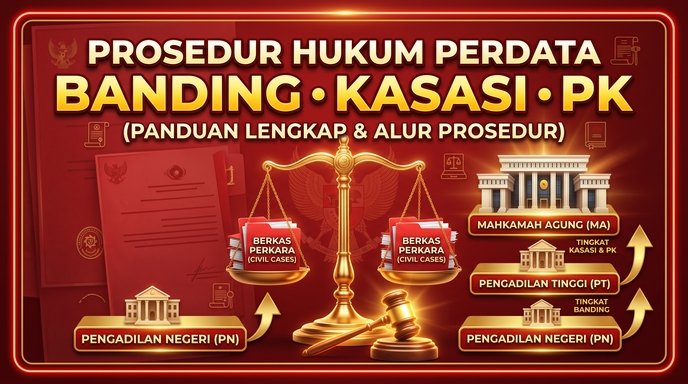 Panduan Mengajukan Banding, Kasasi, dan Peninjauan Kembali
