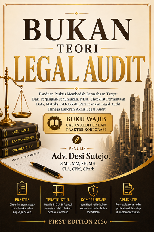 Bukan Teori Legal Audit (Buku Tentang Bagaimana Melakukan Legal Audit Untuk Lead Legal Auditor)